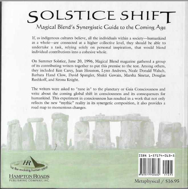 Solstice Shift Back Cover