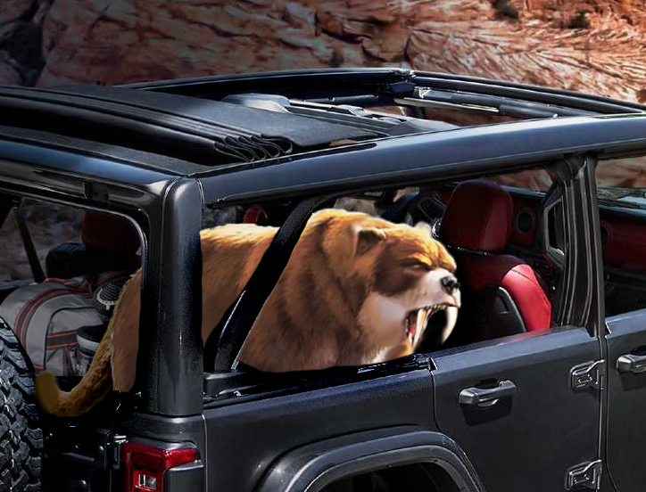 BearCat Cub in Jeep